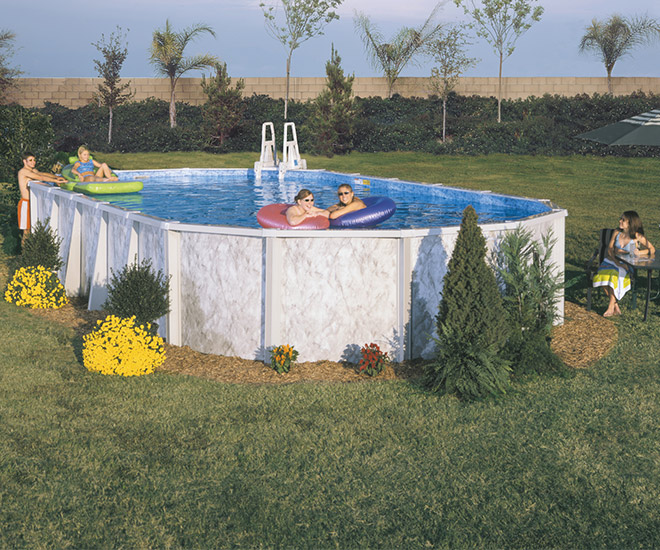 aqua quip seattle above ground pool retailer of doughboy pools